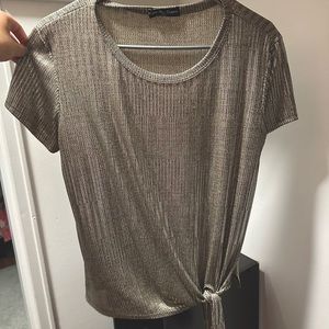 Gold-ish shimmer top